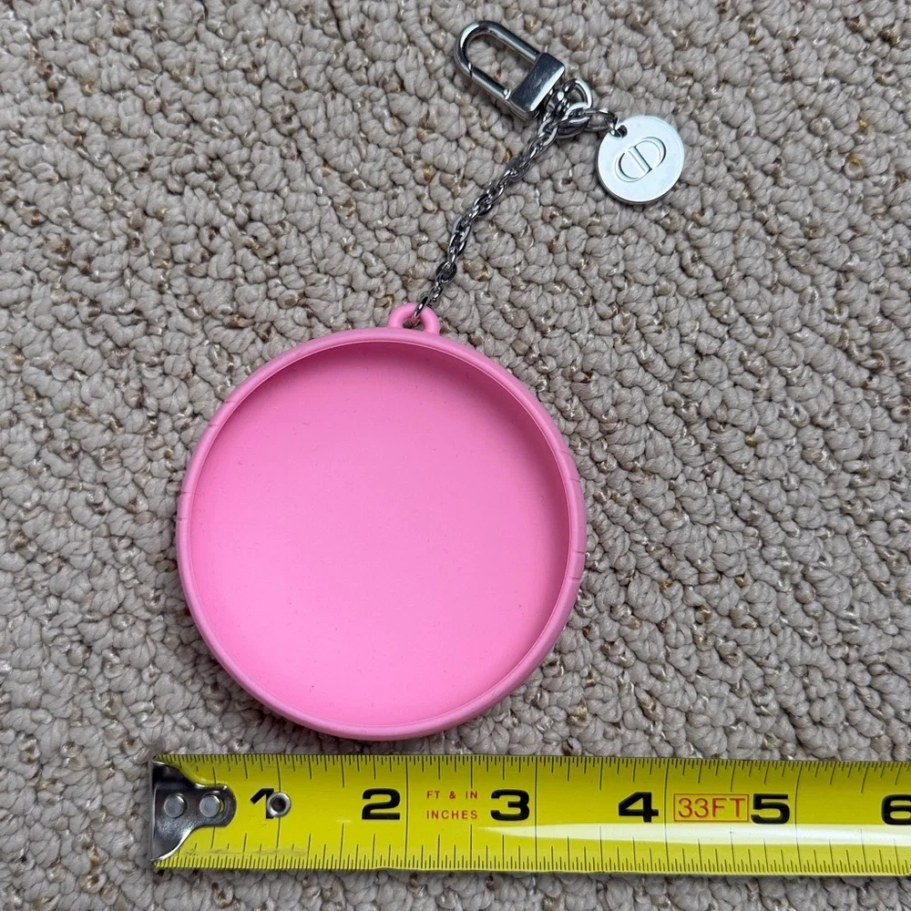Christian Dior pink Balm holder + Keychain - Picture 3 of 5